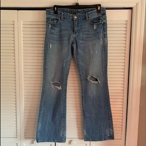 Seven 7 women’s distressed jeans